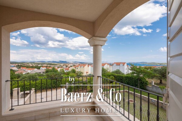 photo 5 Vodice, mediterranean villa with landscaped garden, pool and sea view