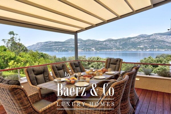 photo 12 Korčula, luxurious modern villa with sea view, unique offer