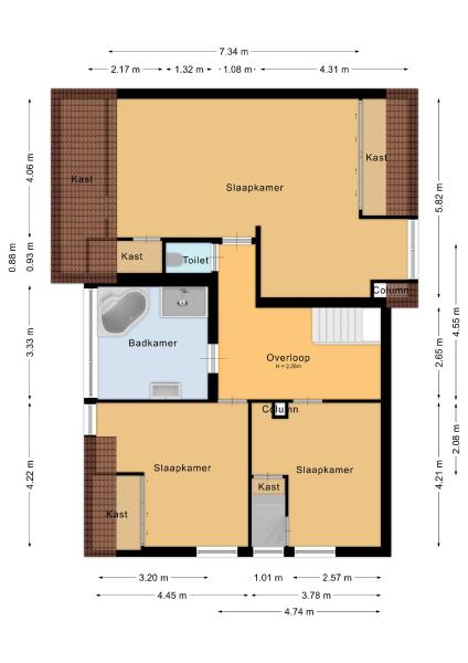 Floor Plan 2 - Waatselaarstraat 3