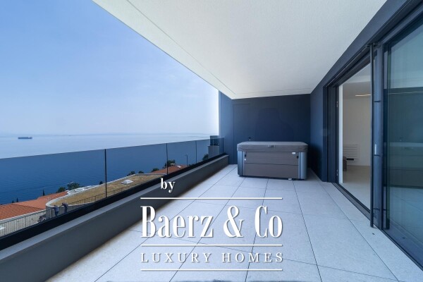 photo 1 Opatija, luxurious four-bedroom apartment in a new building with a sea view, NKP 144 m2