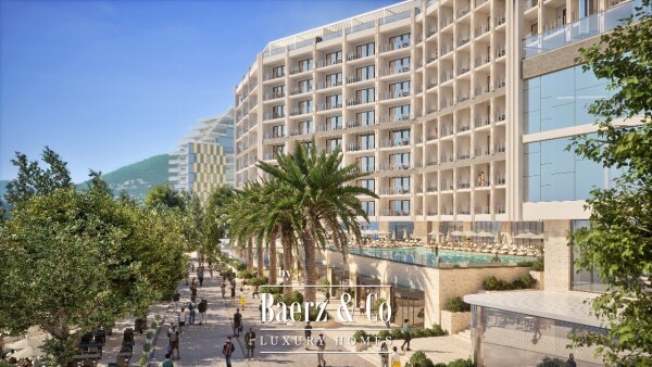 photo 7 Beachfront Apartment for Investment with a Sea View in a 5* Hotel on Budva Riviera