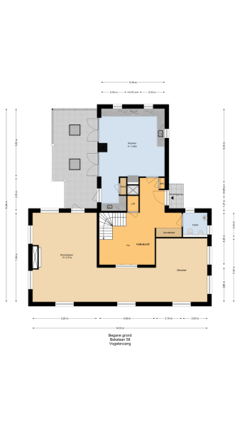 Floor Plan 1 - Bekslaan 58