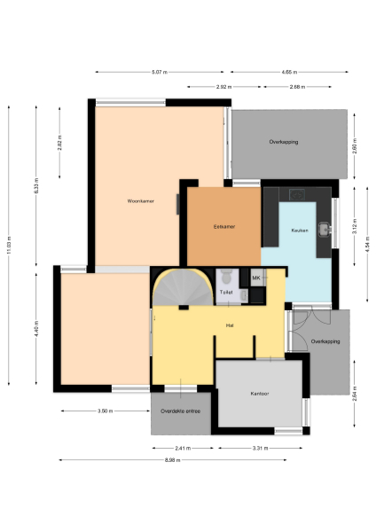 Floor Plan 1 - Lange Raarberg 6
