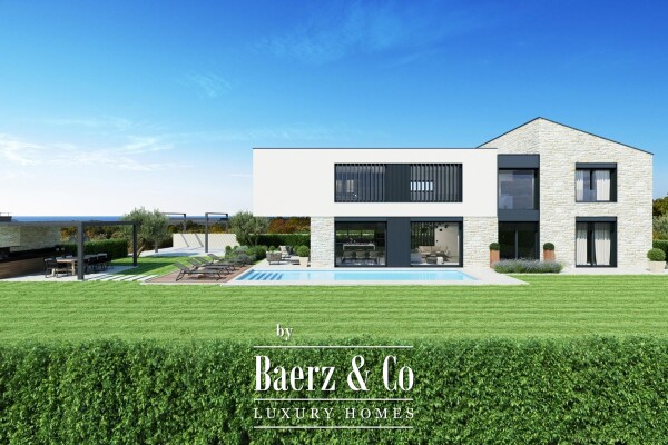 photo 1 Istria, Poreč, modern villa with sea view