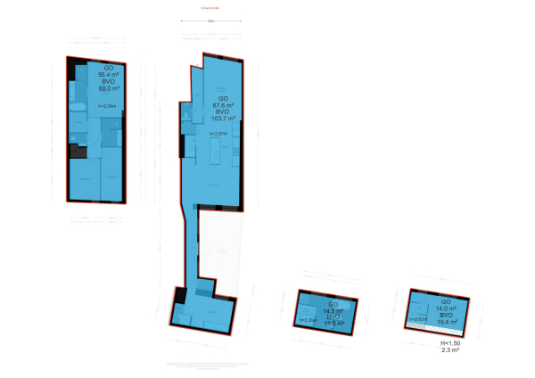 Floor Plan 13 - Droogbak 7 H