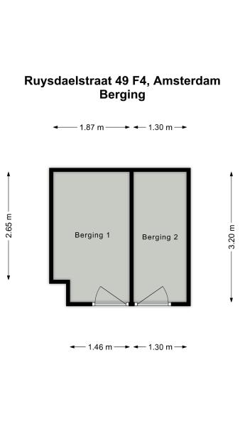 Floor Plan 3 - Ruysdaelstraat 49 F 4