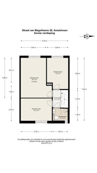 Floor Plan 2 - Straat van Magelhaens 28
