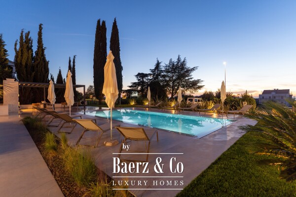 photo 3 Modern Villa with Three Residential Units, Heated Pool and Sea View