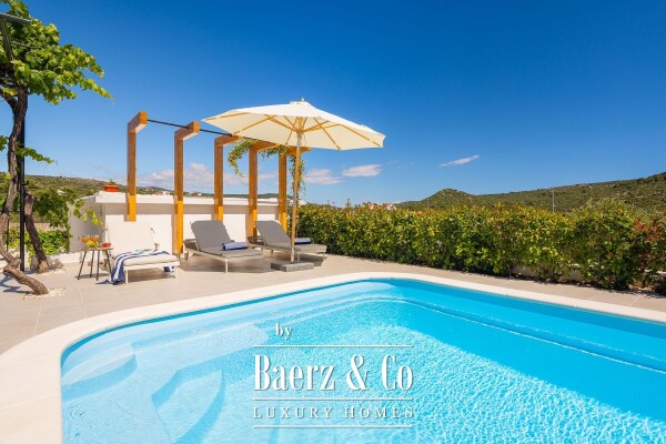 photo 26 Rogoznica, beautifully designed house with a swimming pool and garden near the sea