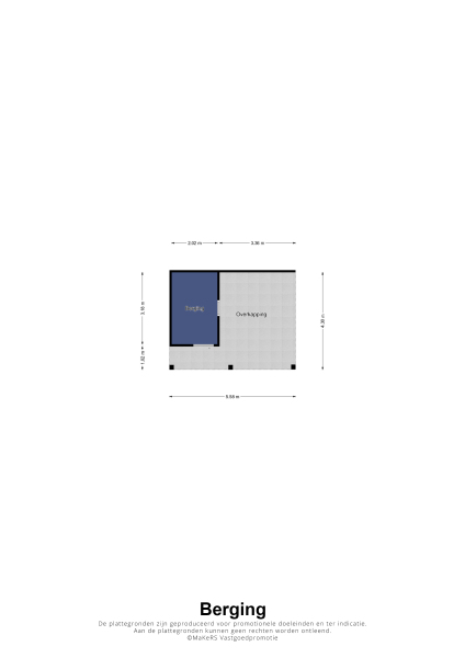 Floor Plan 4 - Villa Bethulaweg 14
