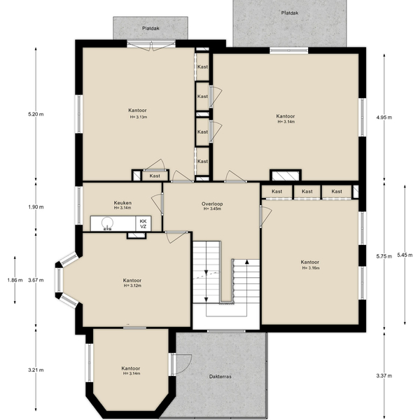Floor Plan 2 - Emmalaan 1