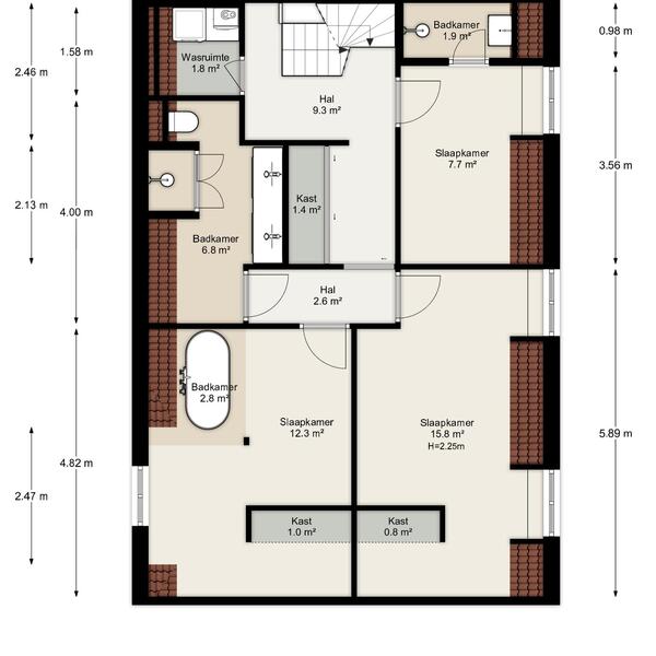 Floor Plan 7 - Da Costastraat 33 3